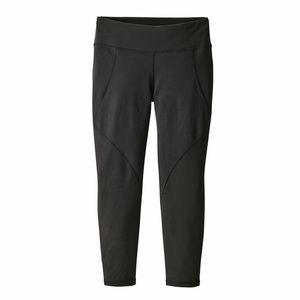 Patagonia Black Centered Crop Tights